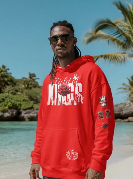 Unisex Hoodie, "Field of Kings Rose Garden."